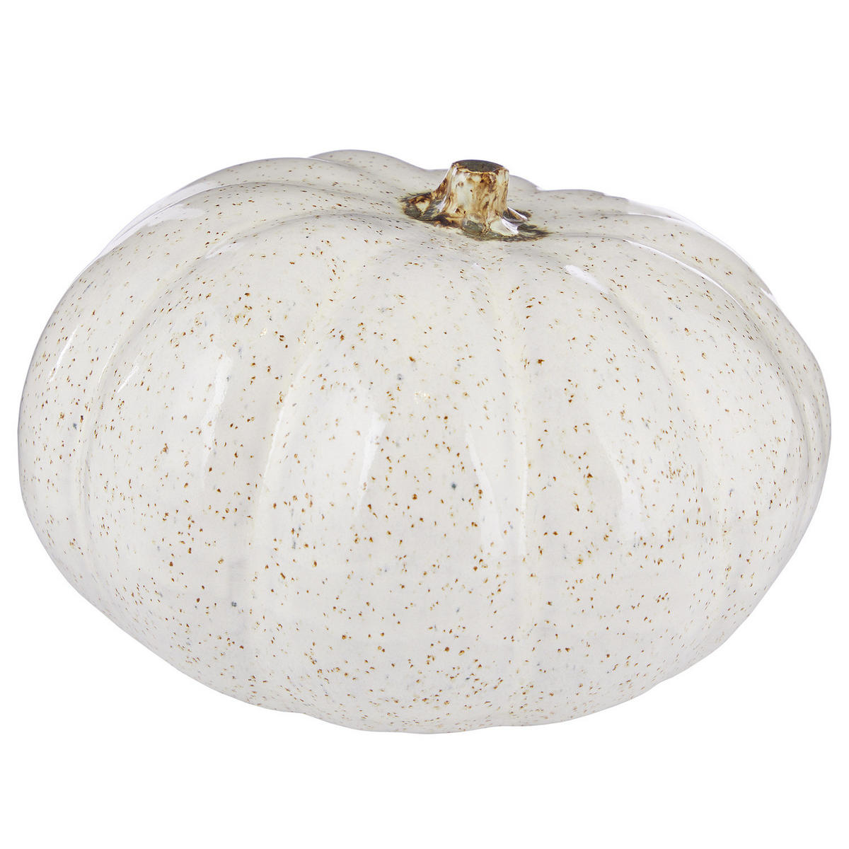 DEKO-KÜRBIS PUMPKIN - Creme, Keramik (16/10/16cm) - BUTLERS