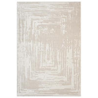 KURZFLOR-TEPPICH Flair 171 Beige 120x170 cm - Beige, Textil (120/170cm) - carpet city