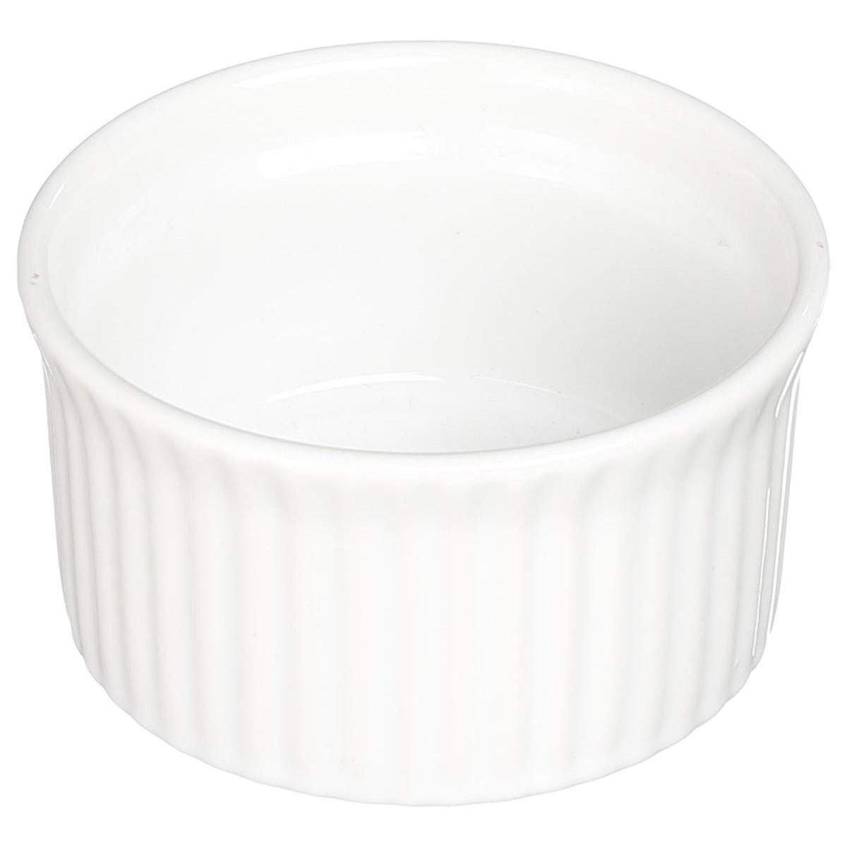 AUFLAUFFORM Keramik 8/8/5 cm - Weiß, Keramik (8/5/8cm) - Secret de Gourmet