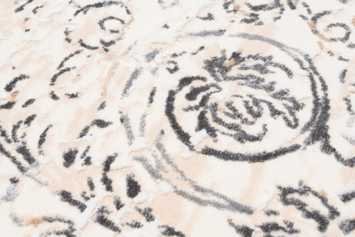 TEPPICH HERA Creme 120/170 cm - Creme, Textil (120/170cm) - Tapiso