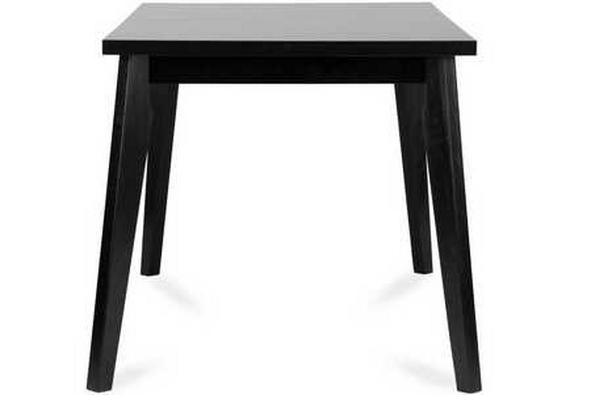 ESSTISCH RHENA ausziehbar bis 190cm, Schwarz - Schwarz, Holz (150/77/80cm) - KONSIMO®
