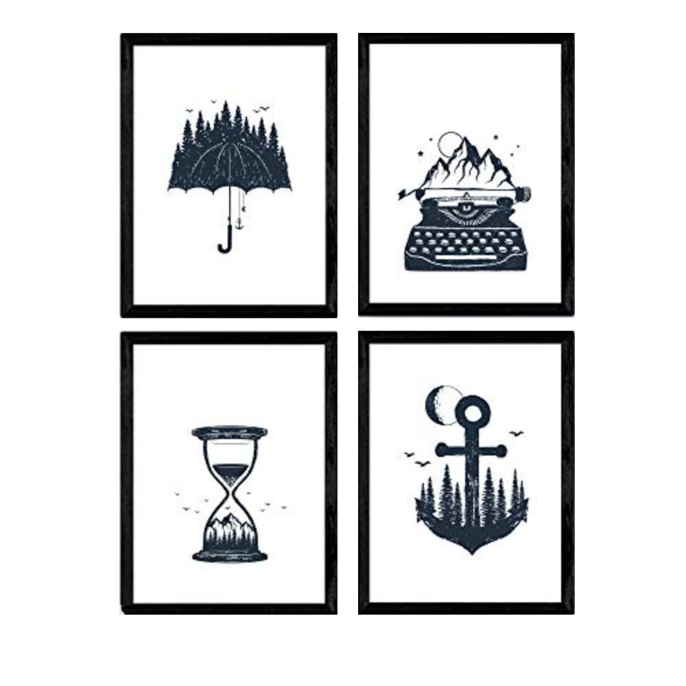 Nacnic Poster Klar 29.7x3 cm