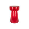 BEISTELLTISCH Corcho Rot 30/30/50 cm - Rot, Glas (30/30/50cm) - Leitmotiv