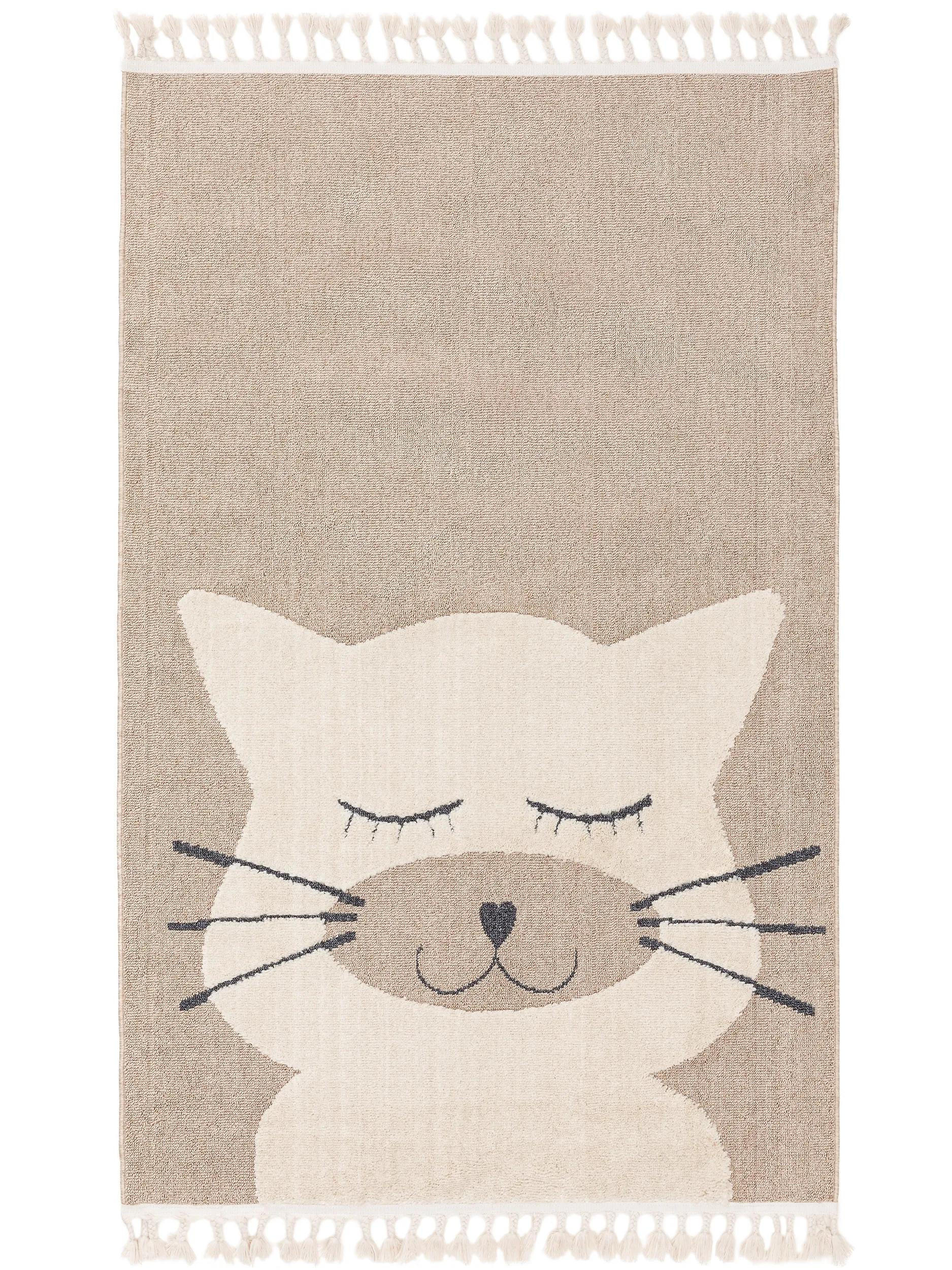 KINDERTEPPICH Momo Beige 90x130 cm - Beige, Textil (90/130cm) - Lytte