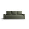 SOFA mit Schlaffunktion SAVIO Quelle 37 - Dunkelgrün, Textil (232/90/90cm) - Bedante