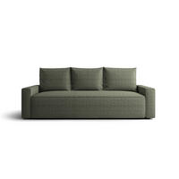 SOFA mit Schlaffunktion SAVIO Quelle 37 - Dunkelgrün, Textil (232/90/90cm) - Bedante
