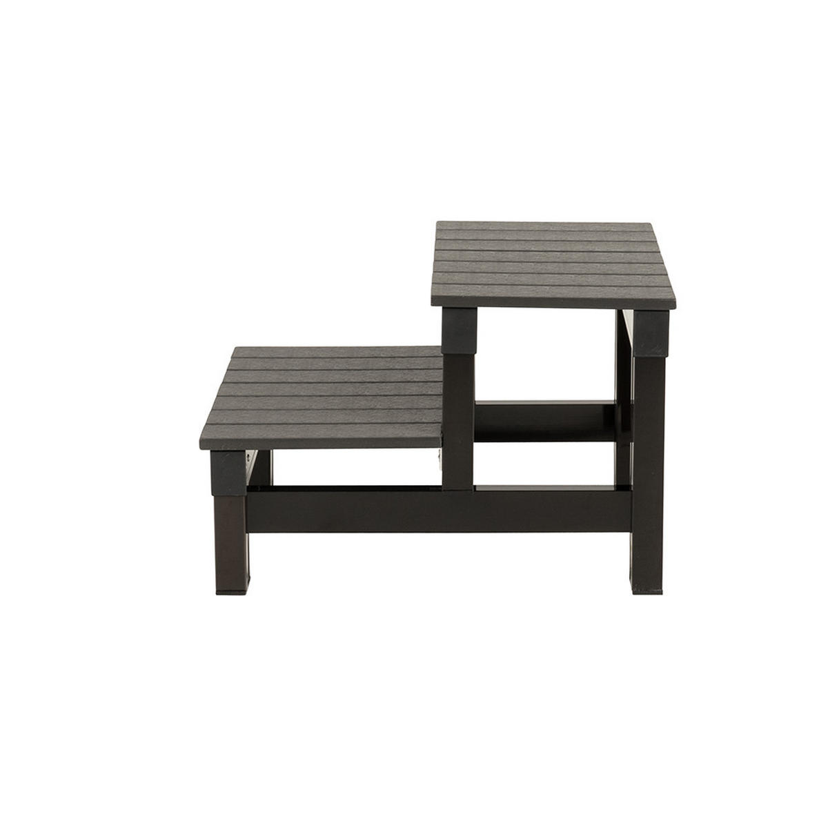 OUTDOOR WHIRLPOOL MARBLE - Anthrazit, Kunststoff (62/40/54cm) - Home Deluxe