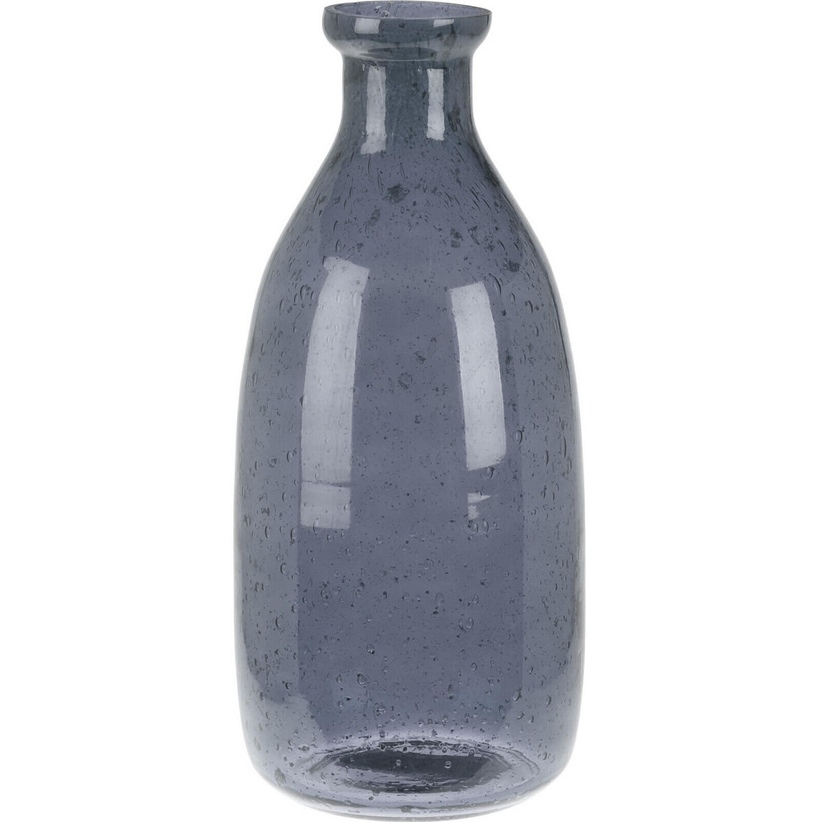 GLASFLASCHE 10/10/23 cm - Blau, Glas (10/23cm) - Home Styling Collection