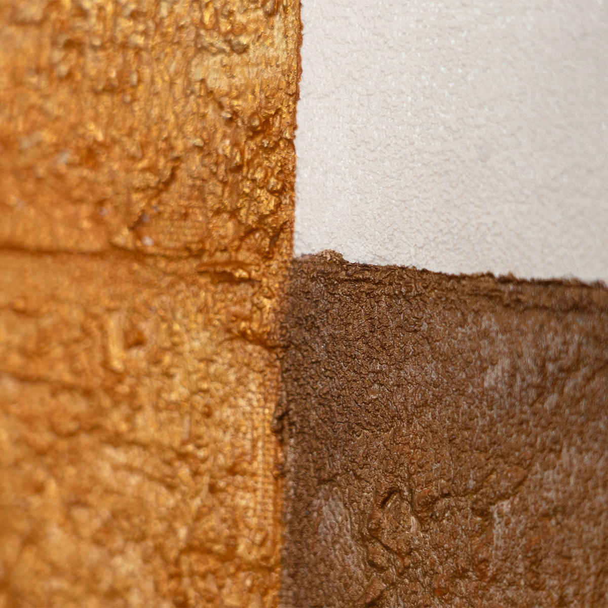 GEMÄLDE Harmonie der Formen Schattenfugenrahmen Beige 120x80 cm - Beige, Holz (120/80cm) - YS-art gallery