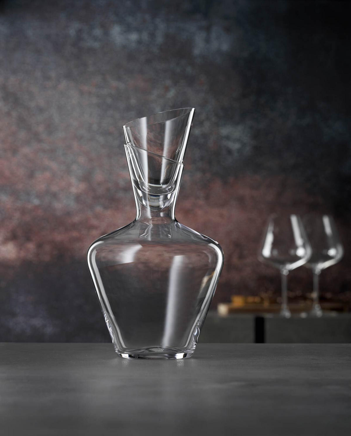 WEINKARAFFE MIT STOPFEN Definition transparent 1 Liter - Transparent, Glas (1L) - Spiegelau