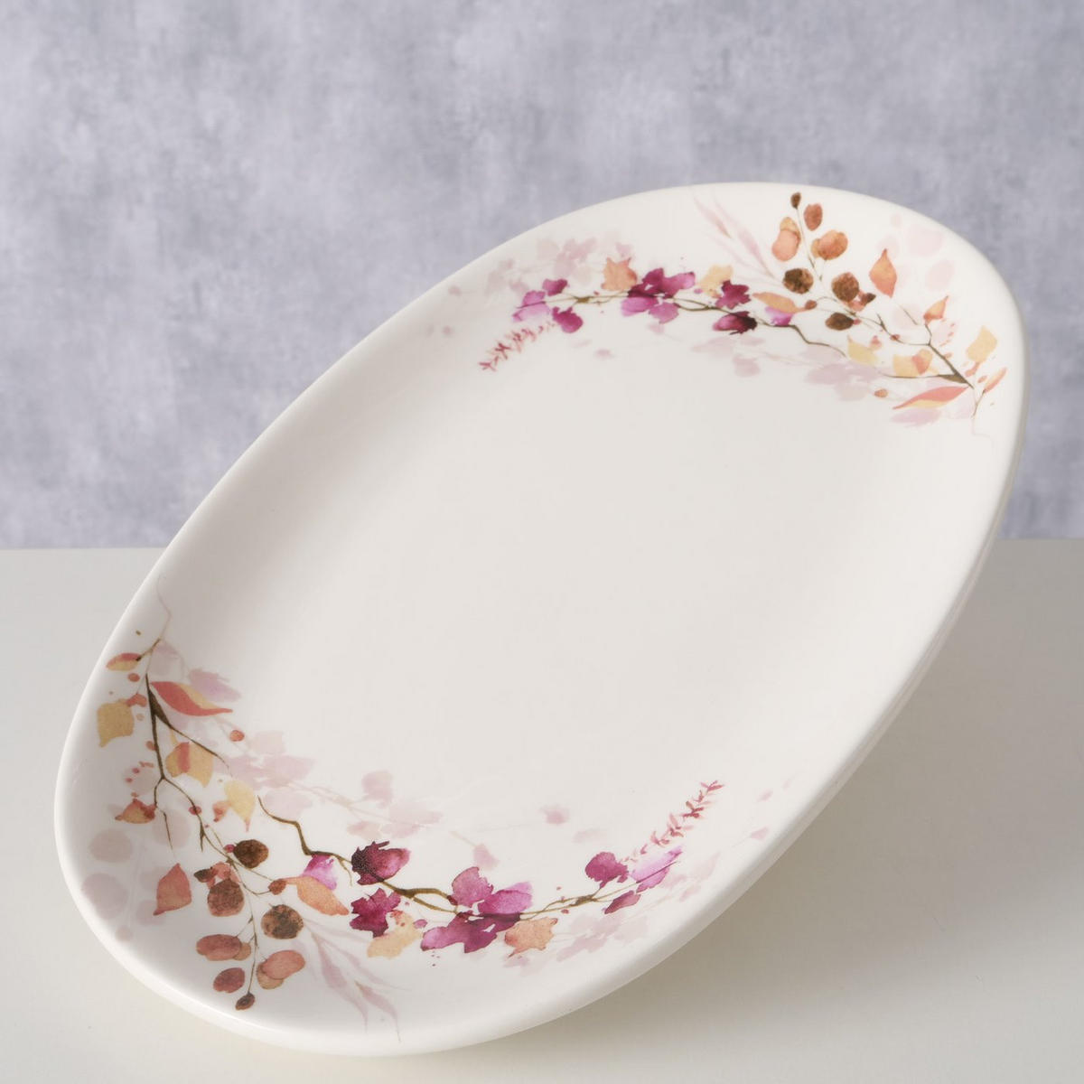 SERVIERTELLER Barnada Mehrfarben 29/18,5/2,8 cm - Multicolor, Keramik (29/18.5/2.8cm) - Boltze Home