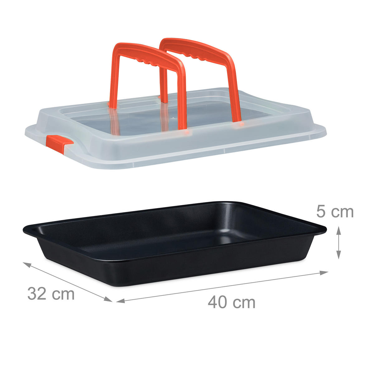 PLECH 3 v 1 - viacfarebná, kov/plast (40.5/8/32.5cm) - Relaxdays