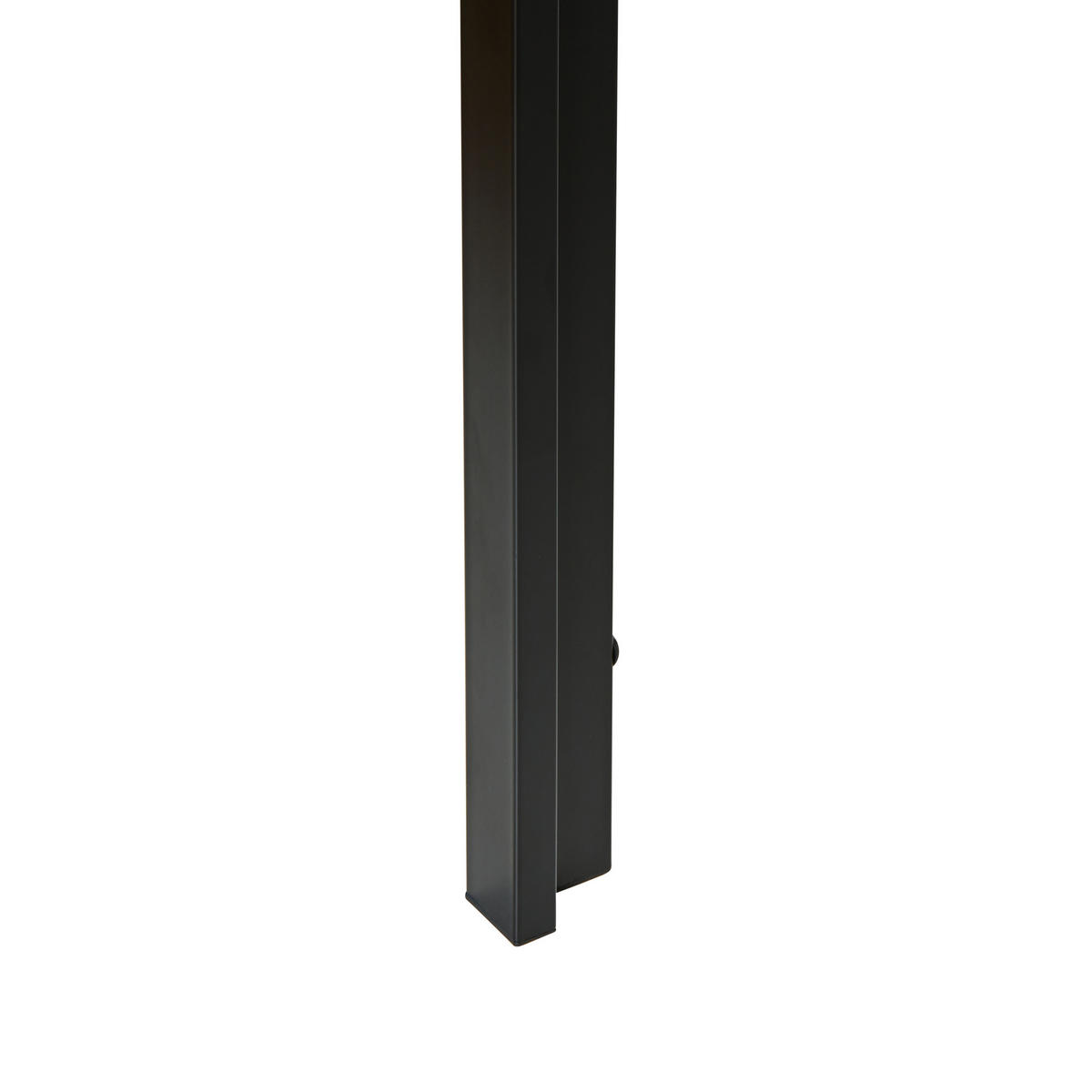 JÍDELNÍ STŮL Hnědý/Černý 120/80 cm Mann - světle hnědá, kompozitní dřevo (120/80/75cm) - Beliani