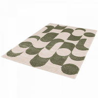 TEPPICH, 120 x 170 cm, Grün - Grün, Textil (170/120cm) - Oviala