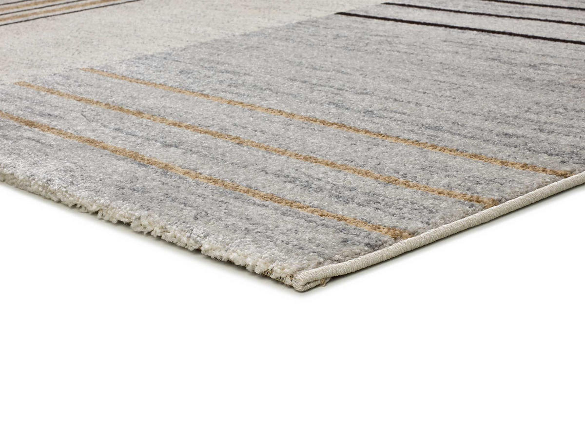 WEBTEPPICH grau und beige Craft 80/150 cm - Beige/Grau, Naturmaterialien/Textil (80/150cm) - Atticgo