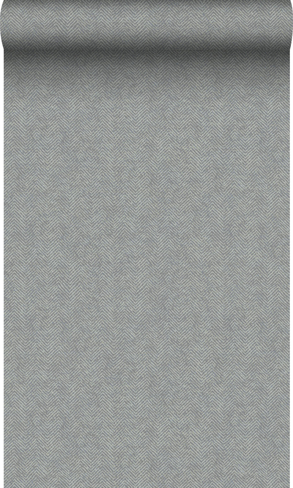 TAPETE Fischgrätmuster 53 cm x 10.05 m - Blau, Papier (53/1000cm) - Origin Wallcoverings