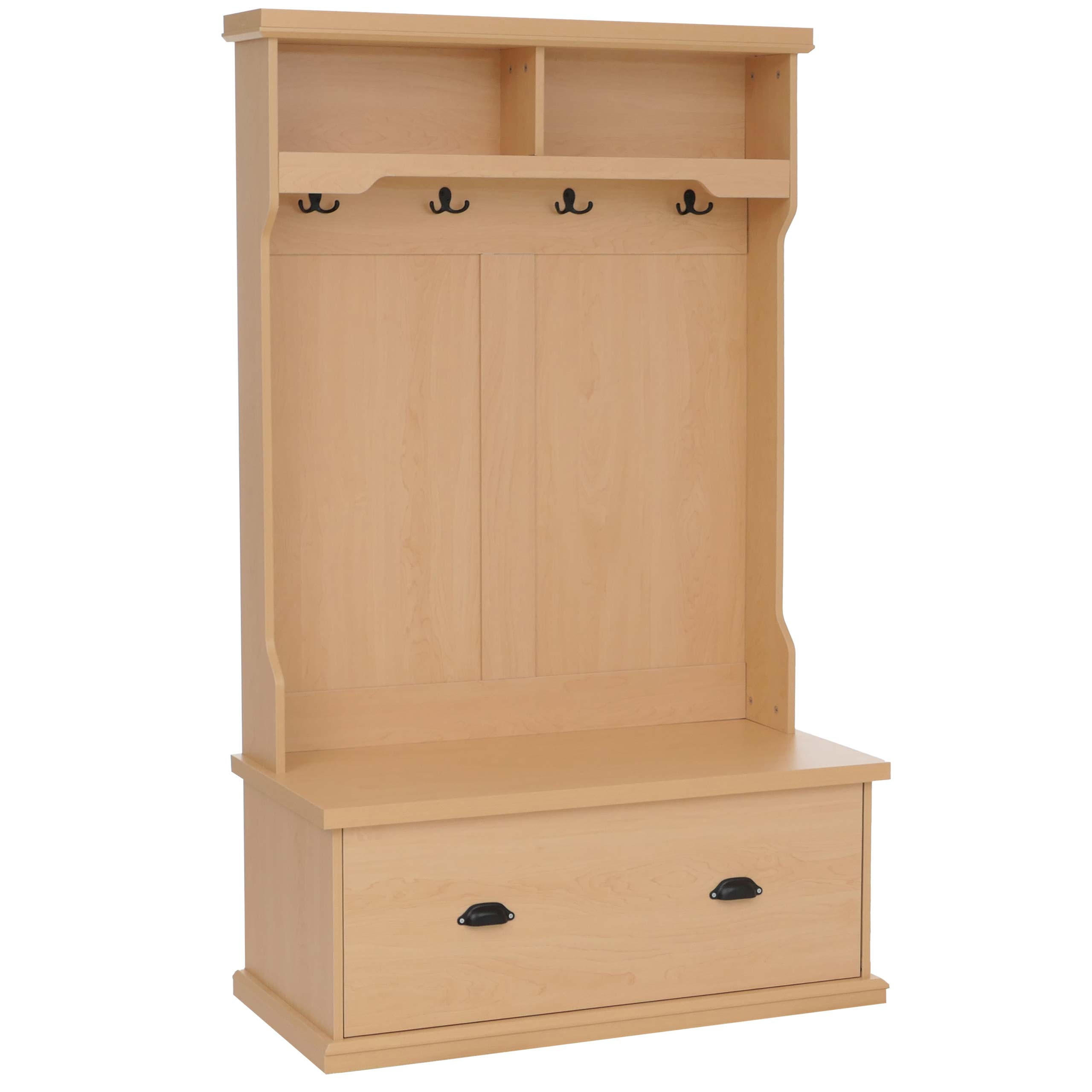 GARDEROBE Beige - Beige, Holz (100/163/47cm) - MCW