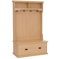 GARDEROBE Beige - Beige, Holz (100/163/47cm) - MCW