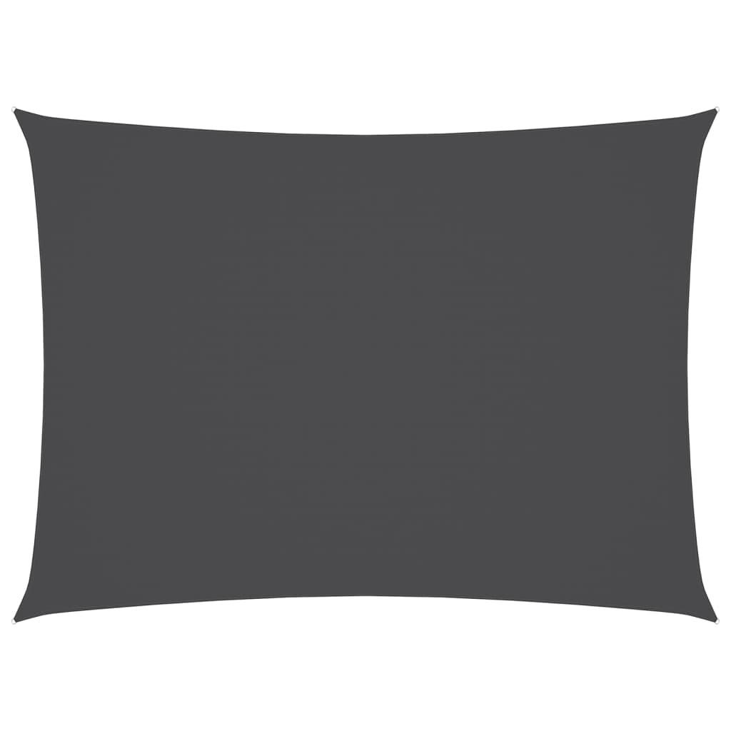 furnicato Sonnensegel Anthrazit 450x300 cm