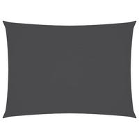 SONNENSEGEL Oxford-Gewebe Rechteckig 3x4,5 m Anthrazit - Anthrazit, Textil (450/300cm) - furnicato