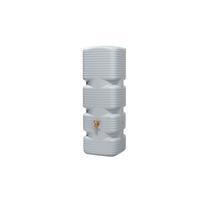 WANDTANK 170 L, betongrau - Grau, Kunststoff (40/118/42cm) - 4rain
