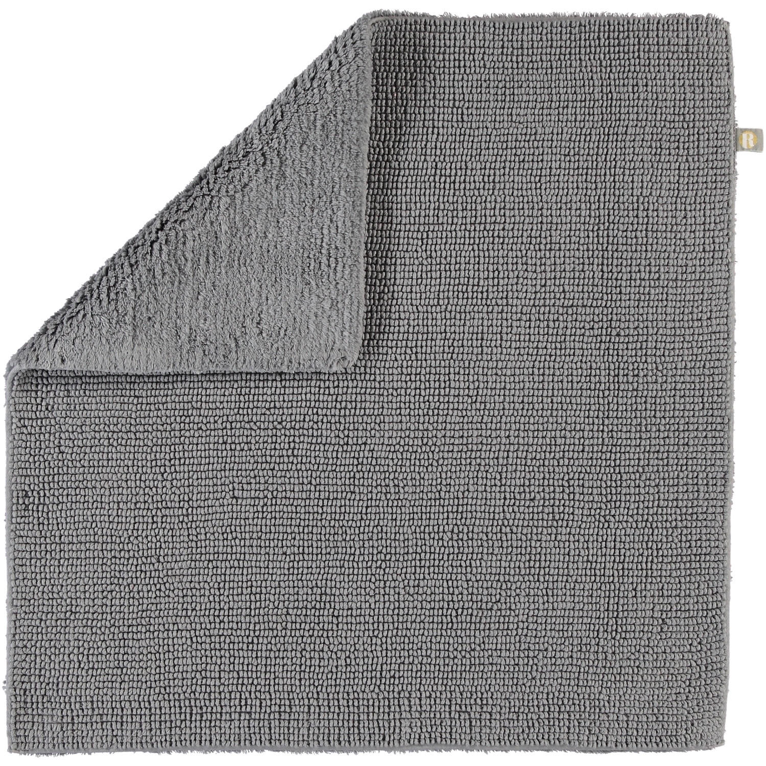 BADTEPPICHE PUR KIESEL - 85 - Grau, Textil (60/60cm) - Rhomtuft