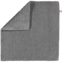 BADTEPPICHE PUR KIESEL - 85 - Grau, Textil (60/60cm) - Rhomtuft