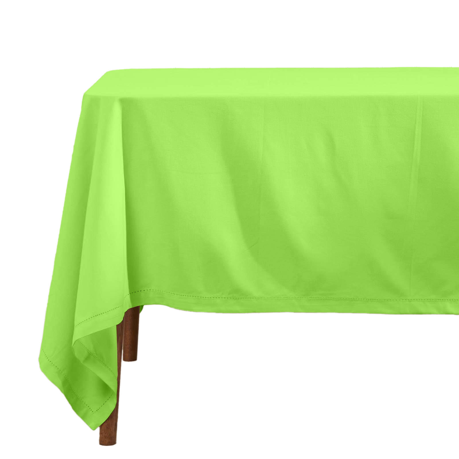 TISCHDECKE limette 137/228 cm, 100% Baumwolle - Limette, Textil (137/228cm) - Homescapes