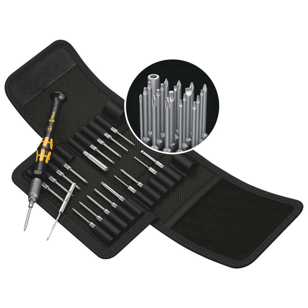 FALTTASCHE Kraftform Kompakt Micro 21 ESD 1 - Multicolor, Kunststoff (155/100/35cm) - Wera