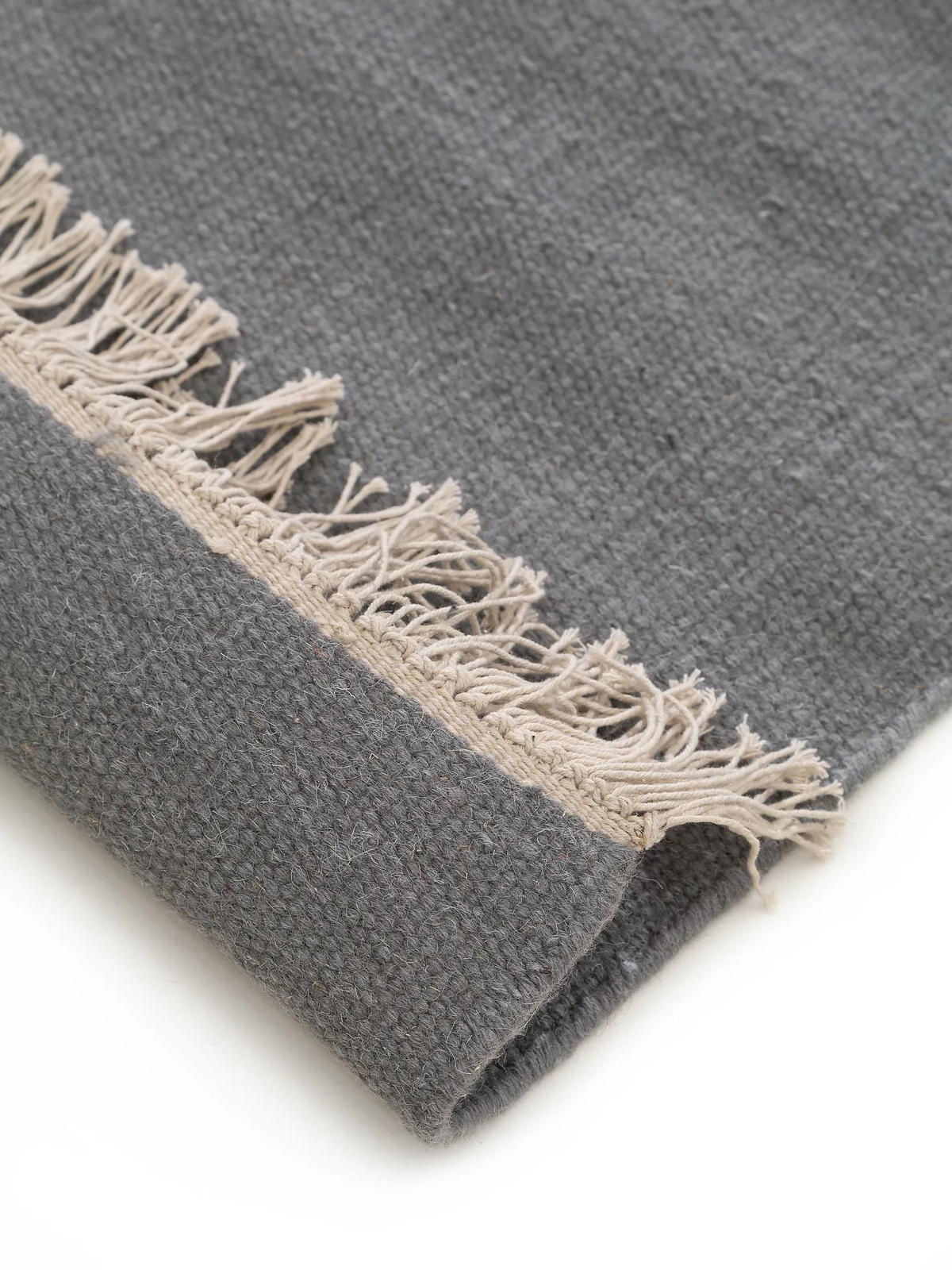 TEPPICH Liv Grau 80x250 cm - Grau, Textil (80/250cm) - benuta Pop