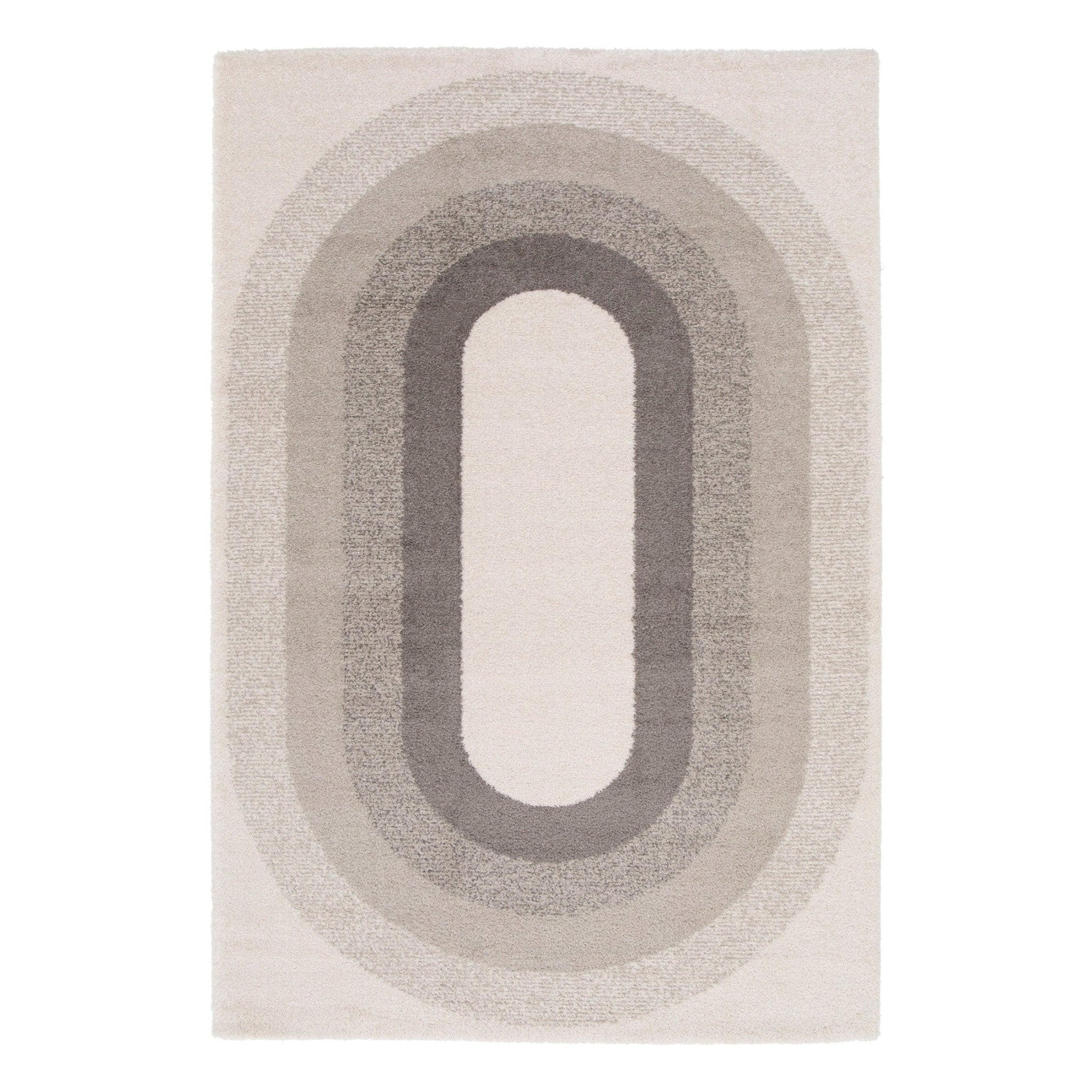 TEPPICH ultrafein aus recycelten Fasern grau - Grau, Textil (160/230cm) - AFK Living