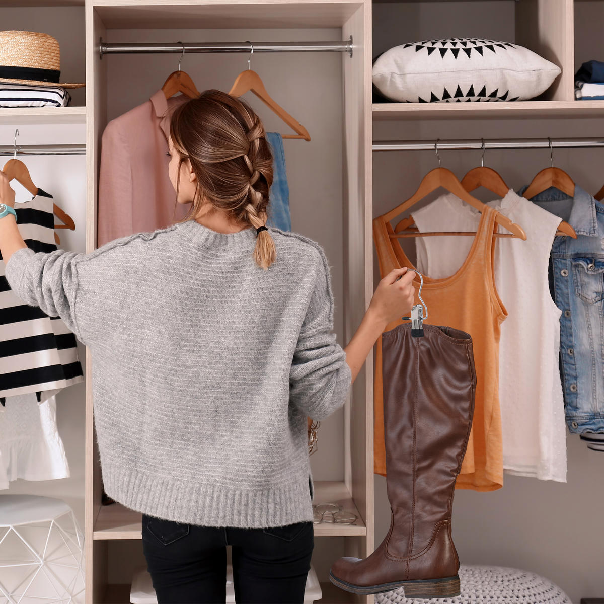 25XKLIPY na obuv - čierna, kov/plast (5/10.5/2cm) - Relaxdays