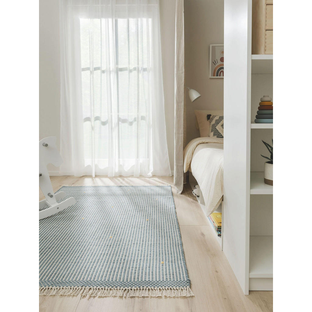 Thumbnail - Lytte Kinderteppich, Blau, Textil, Rechteckig, 90x130 cm, für Fußbodenheizung geeignet, Teppiche & Böden, Teppiche, Tepp...