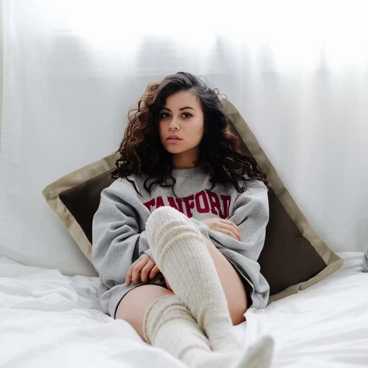 KISSENBEZUG Dekorativer Doppelseitiger 80*80cm - Braun, Textil (80/80cm) - Vercart