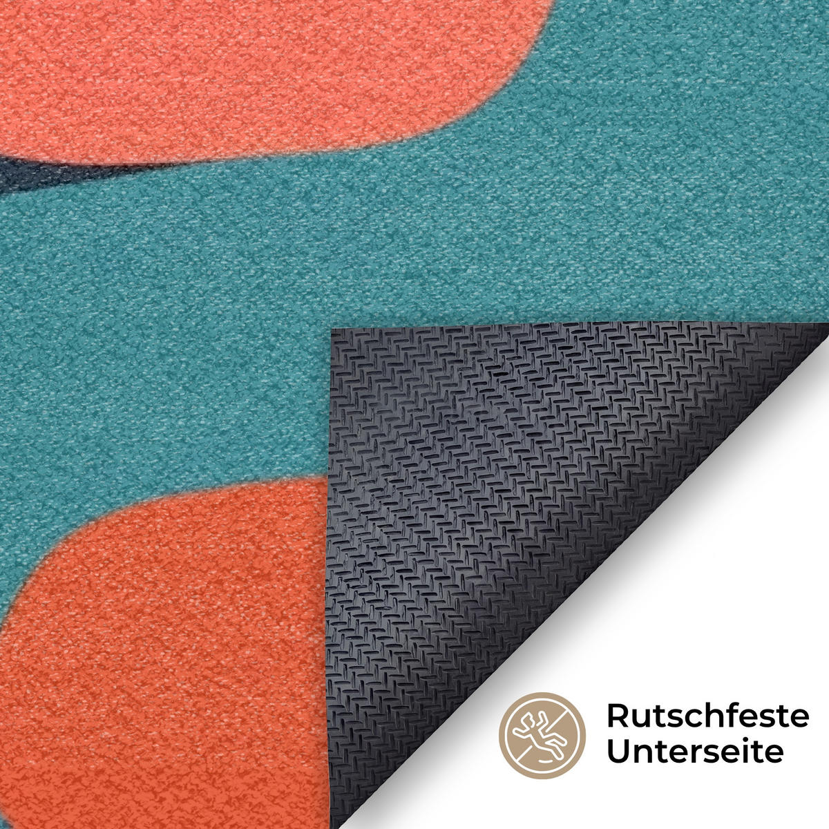 ROHOŽKA Tvary - barevné - abstraktní - letadla 120x80 cm - různobarevná, textil/umělá hmota (120/0.4cm) - MuchoWow