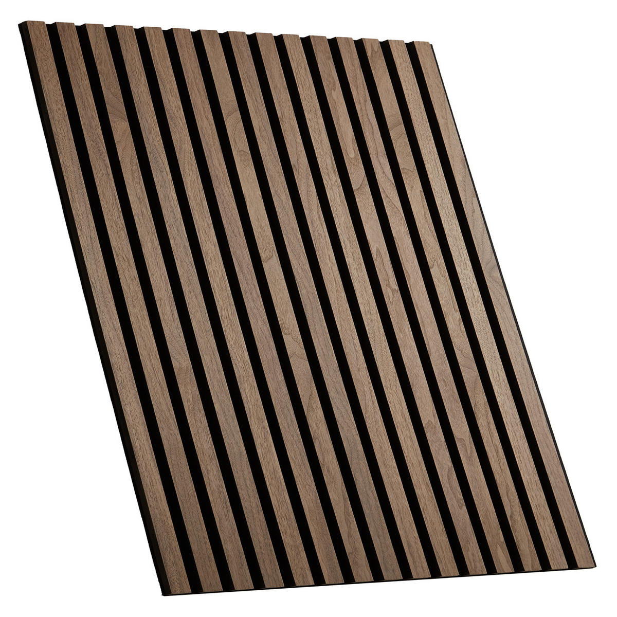 AKUSTIKPANEEL 60/60 cm Wallnuss Braun - Braun, Holz (60/60/2cm) - Homestyle4u