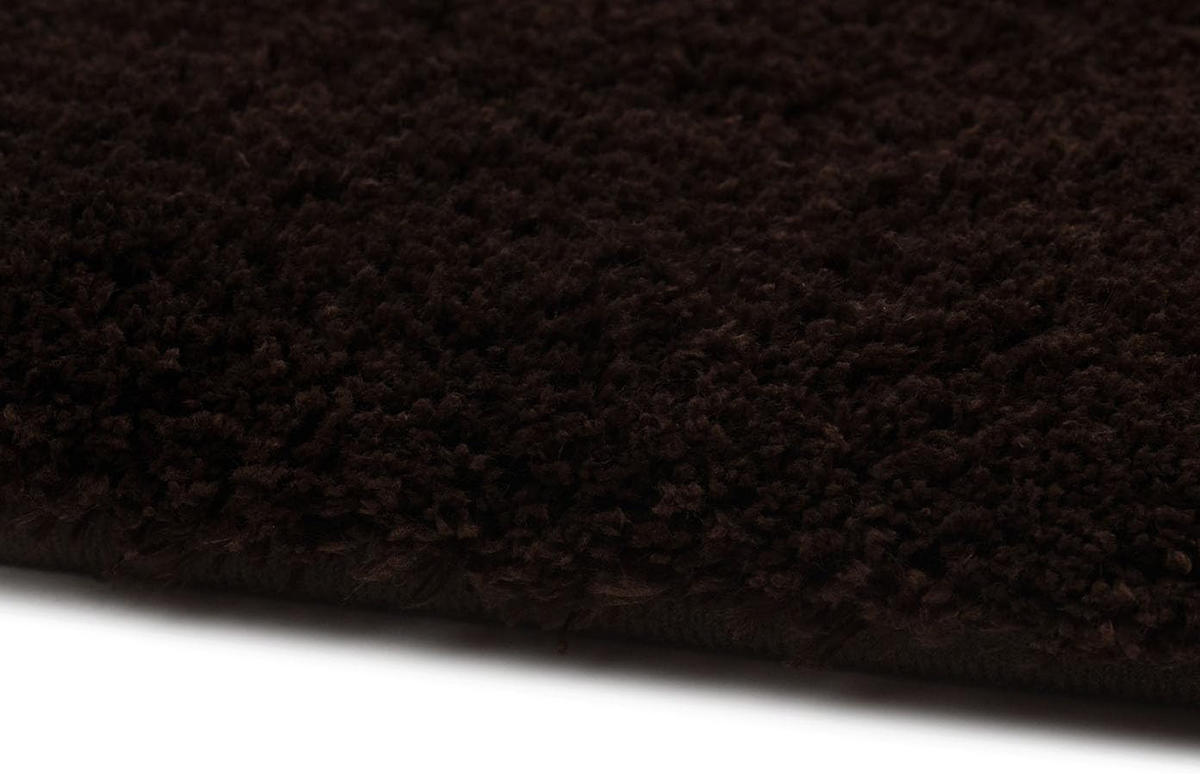 BADTEPPICH Deluxe DUNKELBRAUN 70X120CM - Dunkelbraun, Textil (120/70cm)