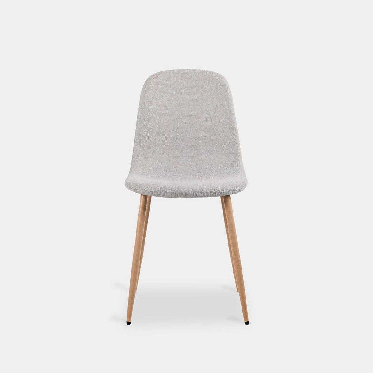 ESSZIMMERSTUHL Ellis Grau 43 cm x 87 cm 4er-Set - Grau, Textil (43/87/54cm) - Klast Home