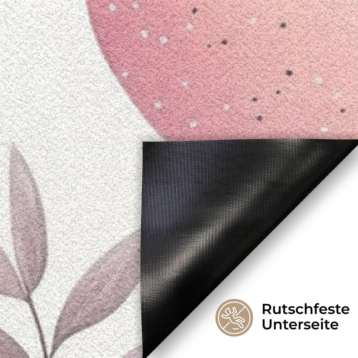 FUSSMATTE Eier - Bunt - Muster 90x60 cm - Multicolor, Kunststoff (60/90cm) - MuchoWow