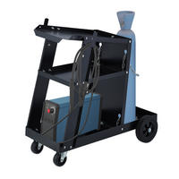 SCHWEISSWAGEN - Schwarz, Kunststoff/Metall (40/69/71cm) - Relaxdays