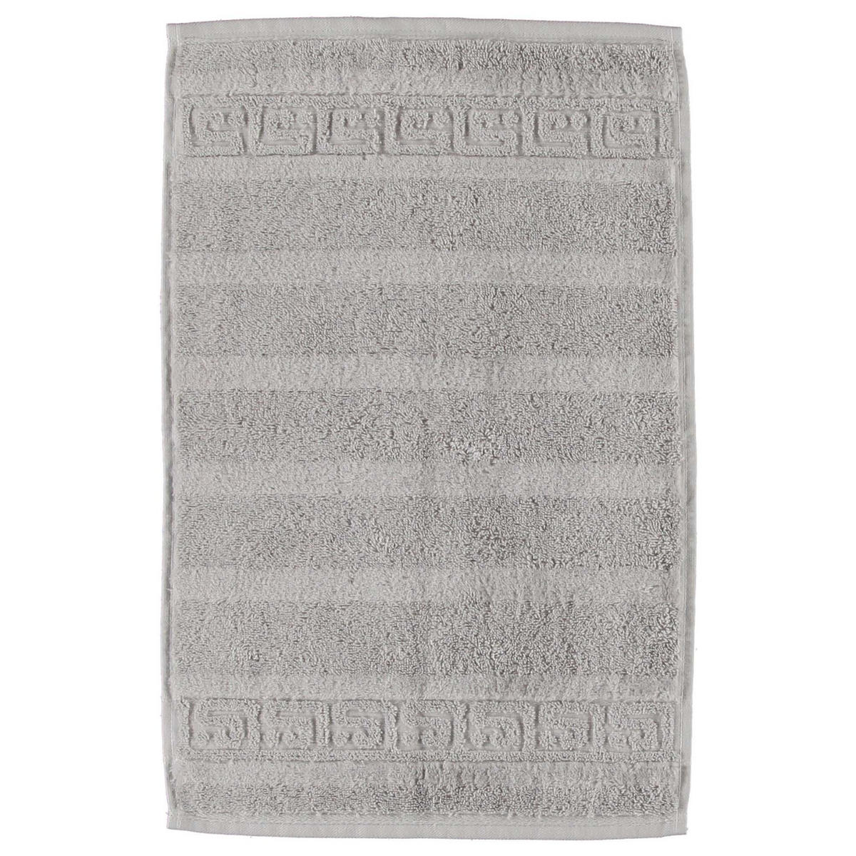 HANDTUCH-SET 10-teilig Grau 100% Baumwolle - Grau, Naturmaterialien (60/120cm) - Cawoe