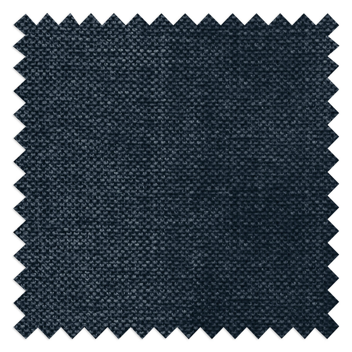 POLSTERHOCKER - Eichefarben/Dunkelblau, Eichenholz/Textil (85/43/60cm) - home24