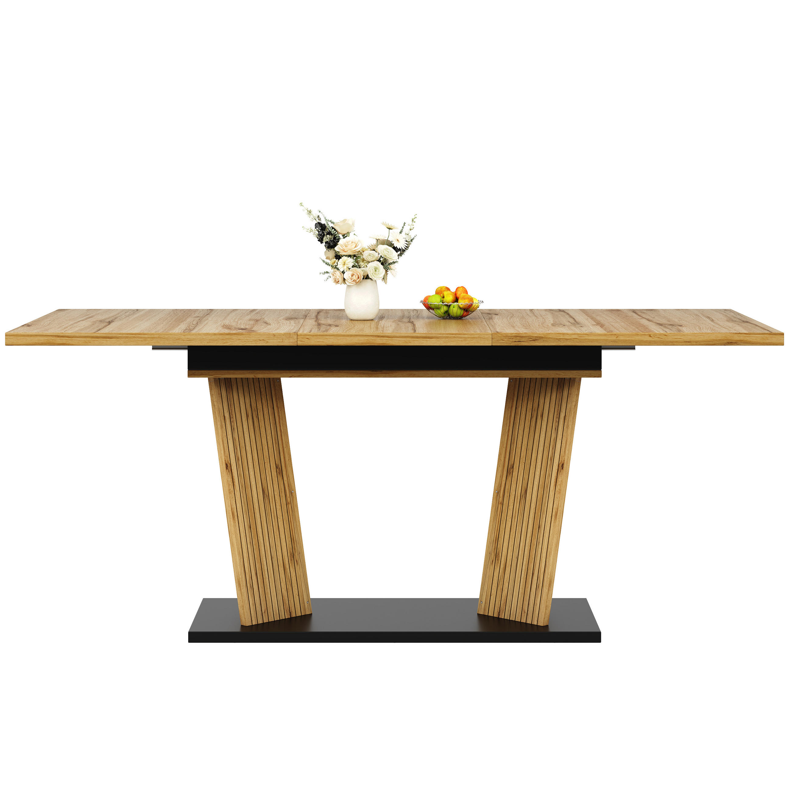 XXXLutz Esstisch Natur 80x76x160 cm