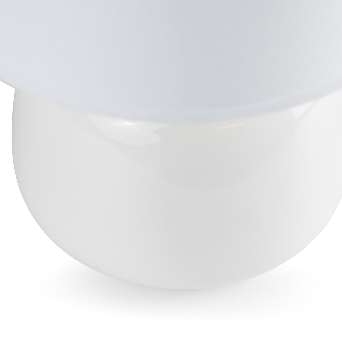 TISCHLEUCHTE STIVUS, Tischlampe, Weiß - Weiß, Keramik/Textil (22/22/31.5cm) - KONSIMO®