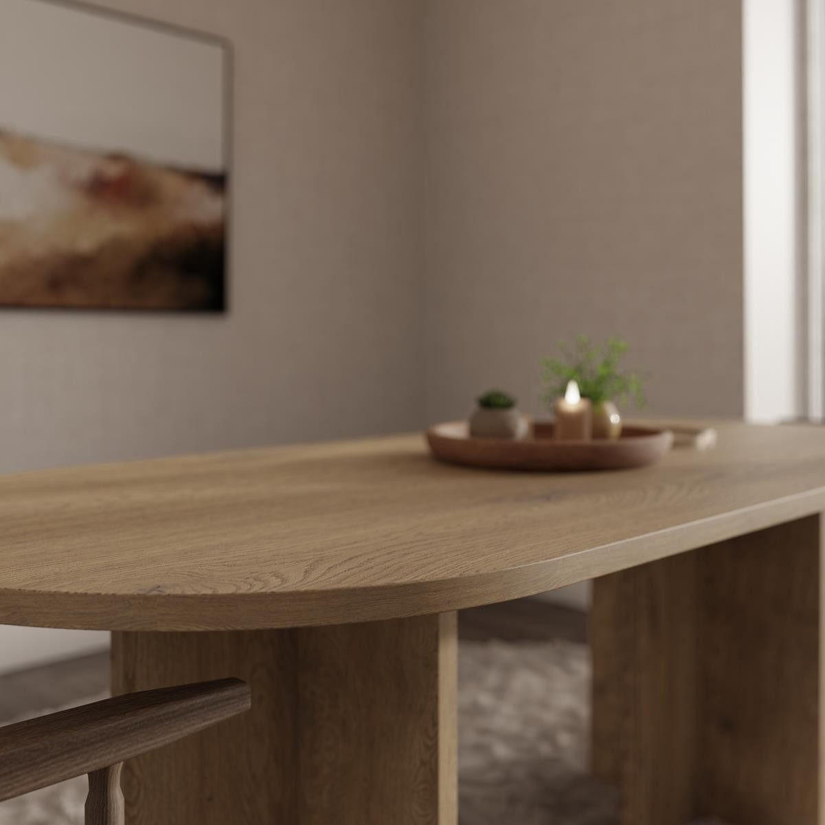 ESSTISCH Eiche Cremona SANAS - Eichefarben, Holzwerkstoff (90/204/75cm) - Compleo24