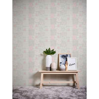 VLIESTAPETE Grau 53/1005 cm - Rot, Kunststoff/Textil (53/1cm) - KUNSTLOFT