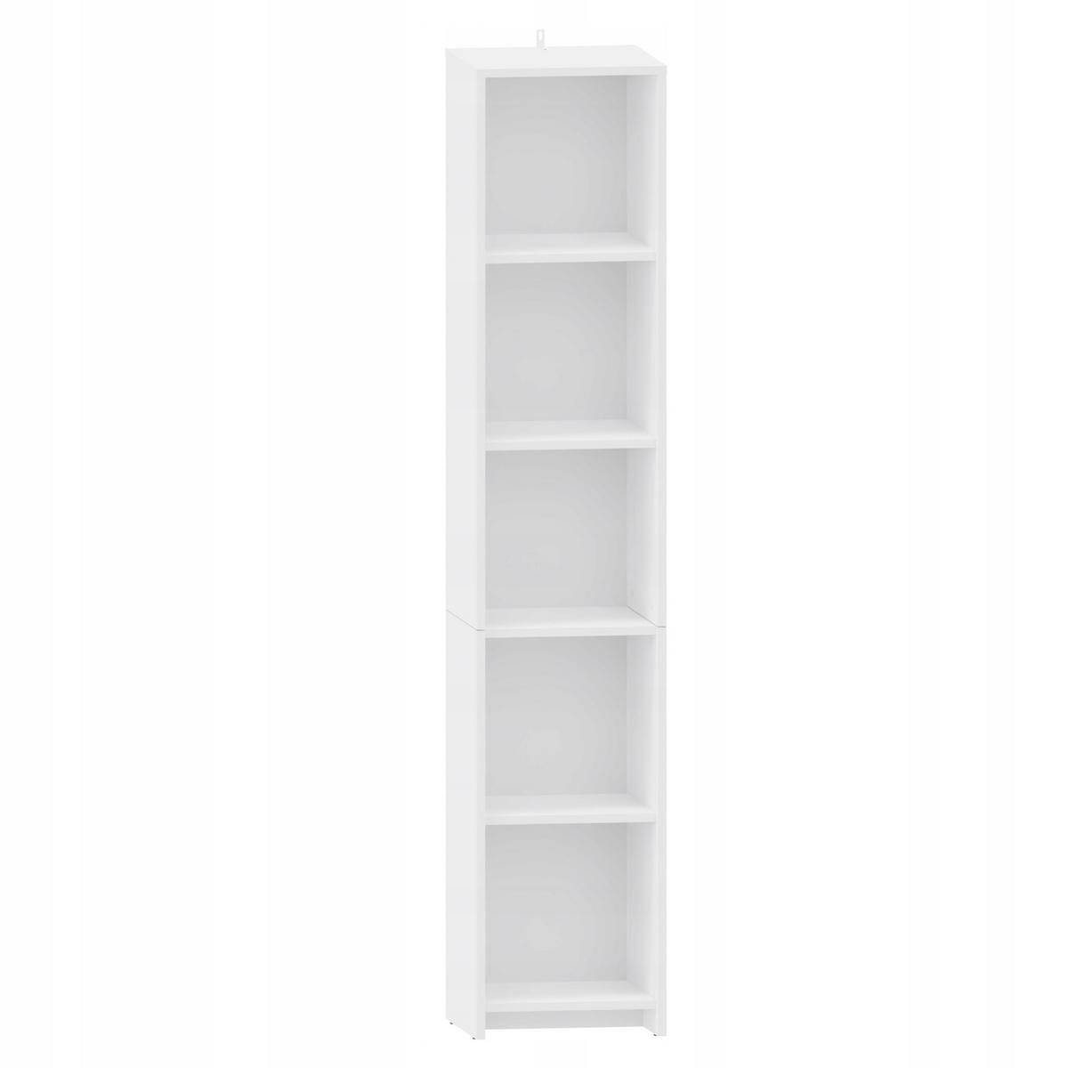 BÜCHERREGAL ALTIVO REG 36 Weiß 36/35,9/183,5 cm - Weiß, Holzwerkstoff (36/183.5/35.9cm) - Matkam Möbel