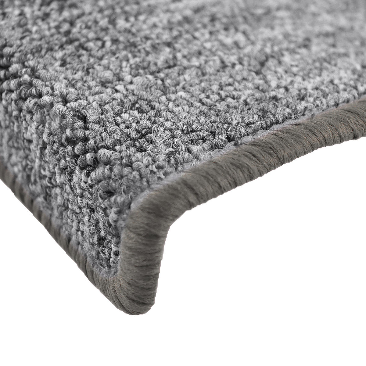 STUFENMATTE ProStair 65/28 cm Grau 15tlg - Grau, Textil (65/28/1cm) - Beautissu 