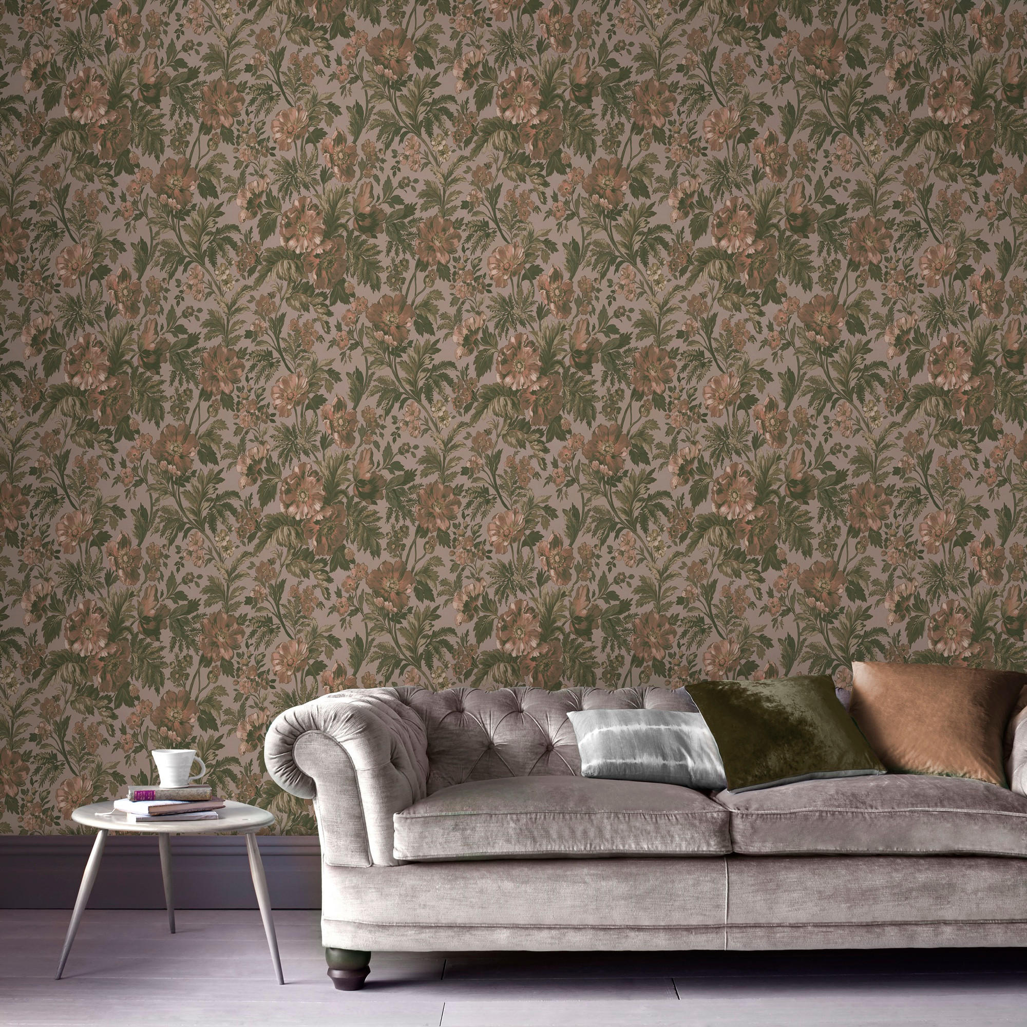 VLIESTAPETE Isa Blumen - Pink, Papier/Kunststoff (53/1000cm) - Superfresco Easy
