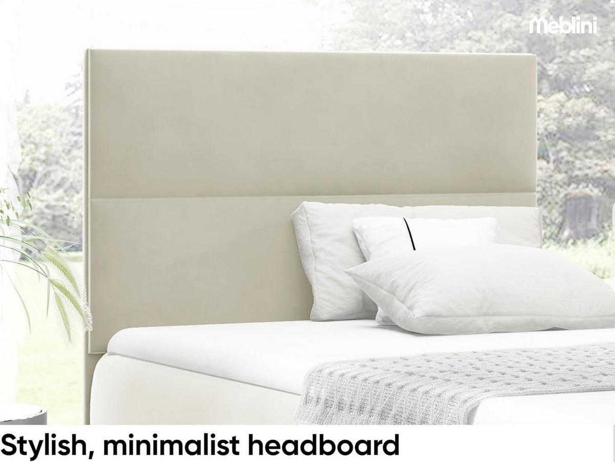 KINDERBETT MINO 1 - Creme, Holzwerkstoff (104/208cm) - Meblini